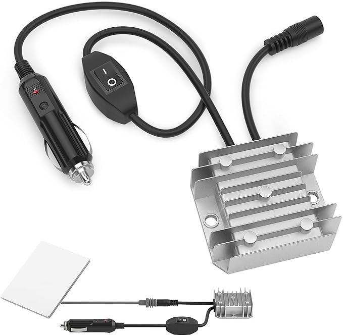 for Starlink Mini 12V Conversion Kit, 12V Power Cable with Cigarette Lighter Plug, 9-20V Step Up 24V 72W Conversion Kit for Truck RV (EL13-C)