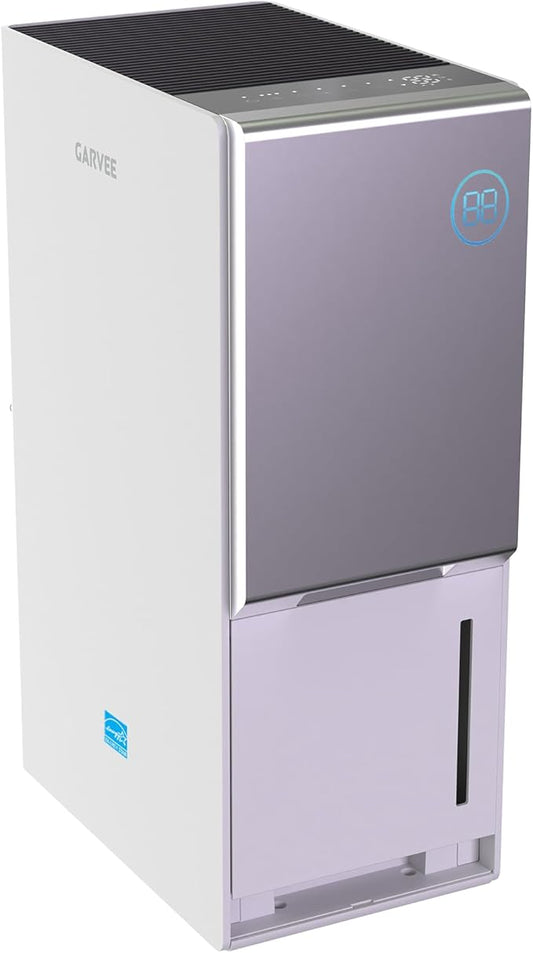 GarveeHome 3500 Sq. Ft Dehumidifier, Max 85 Pint/Day Energy Star Most Efficient 2025 Smart Compressor Dehumidifier for Basement with Drain Hose, Smart Humidity Control,Dehumidifiers for home