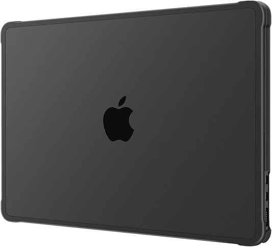 MOSISO Compatible with MacBook Air 13 inch Case M5 2026 M4 2025 M3 M2 2024-2022 A3449 A3240 A3113 A2681, Seamlessly Closes Anti-Crack&Anti-Fingerprints Hard Shell for MacBook Air 13.6, Black
