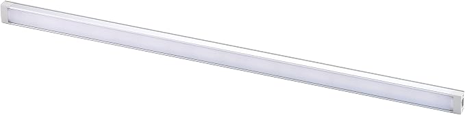 PureOptics LED Works with Alexa Smart Under Cabinet Lighting, Adjustable LEDs, 18" Bar, White