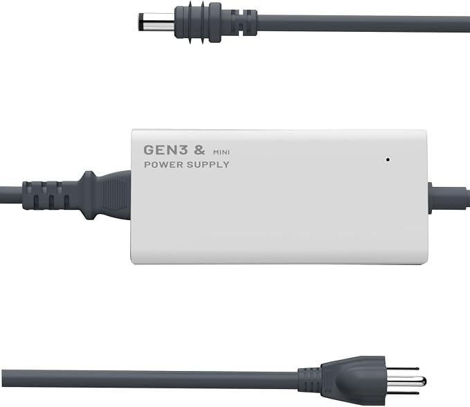 Starlink Gen 3 & Mini Power Adapter, ETL Listed 144W 48V 3A Replacement Starlink Power Supply