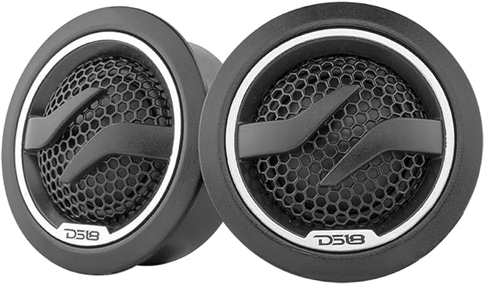 DS18 ZXI-62C 6.5" 2- Way Car Audio Component Speaker System with Kevlar Cone - Set of Woofer, Crossover & Tweeter