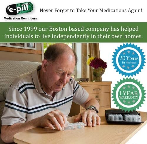 e-Pill TimeCap – Smart Pill Bottle Cap with Last Opened Time Stamp & Up to 24 Daily Alarms