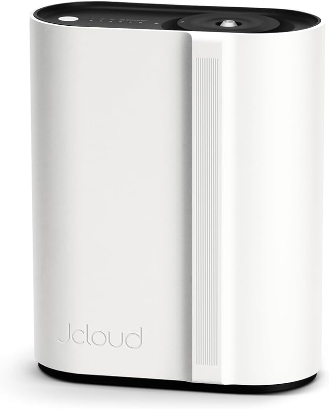 JCLOUD Hotel Scent Diffuser, Waterless Essential Oil Diffuser Cover Up to 2000 Sq Ft - HVAC Cold Air Scent Machine for Large Room, Whole Home & Office, Instant Boost Mode