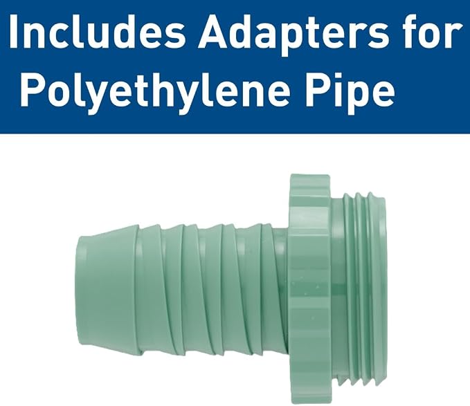 Orbit 91207 3-Valve Preassembled Sprinkler Manifold for Poly Pipe (Pack of 3)