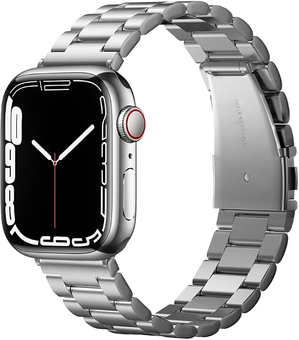 Spigen for Apple Watch Band, Modern Fit Compatile with Ultra 3/2/1 49mm, Series 11/10 46mm, 9/8/7 45mm, SE3/SE2/SE/6/5/4 44mm, 3/2/1 42mm Premium Business Wristband Strap
