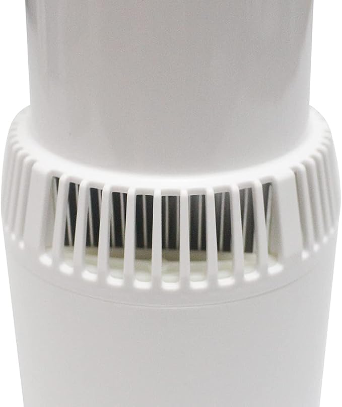 Auto Car Cup Holder Heating Cooling Drinks Smart Cooler Warmer Heater for Coffee Beverage Milk (White with Gold)