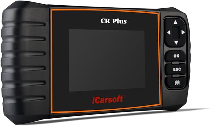 iCarsoft CR Plus Professional Universal OBD2 Diagnostic Scanner for Multi Brand Vehicles ABS SRS Oil Reset