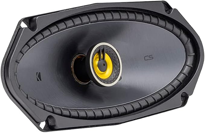 KICKER 50CSC4104-4x10 Drop-in Coaxial Speakers, Pair, 4-Ohm