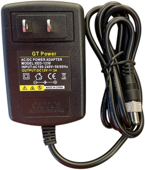 Threaded Locking 12V Power Supply AC Adapter Compatible with Hollyland Video Transmitter and Receiver