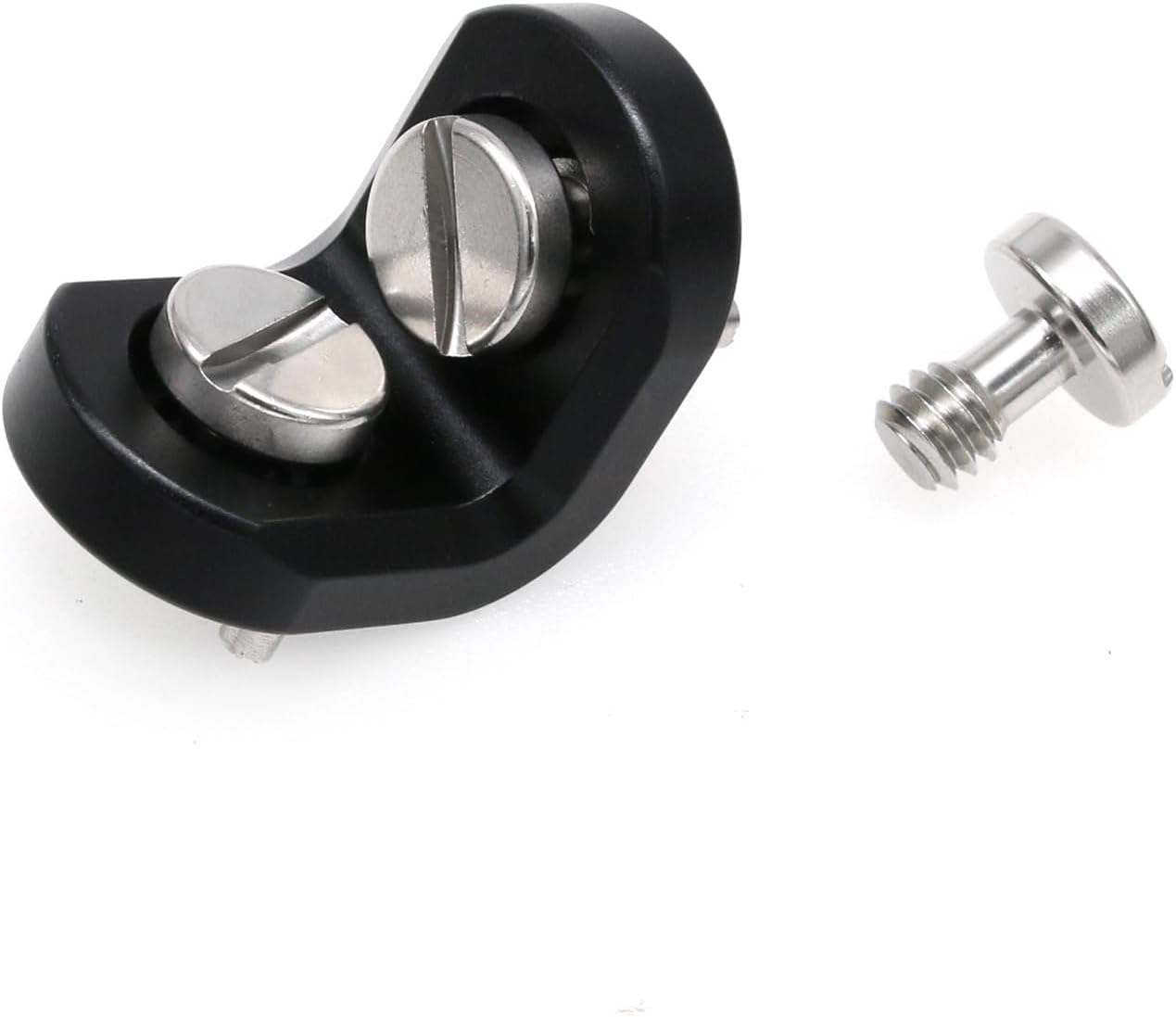 L Shaped Angle Bracket 3/8"-16 1/4" Corner Brace Joint Mounting Extension Adapter for Teradek Wireless System ARRI Sony RED Camera Monitor Focus Motor