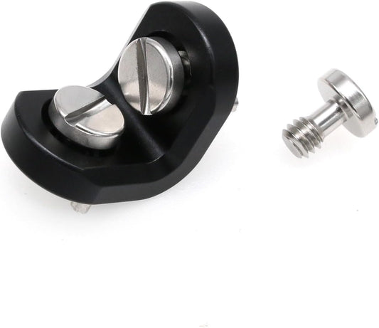 L Shaped Angle Bracket 3/8"-16 1/4" Corner Brace Joint Mounting Extension Adapter for Teradek Wireless System ARRI Sony RED Camera Monitor Focus Motor