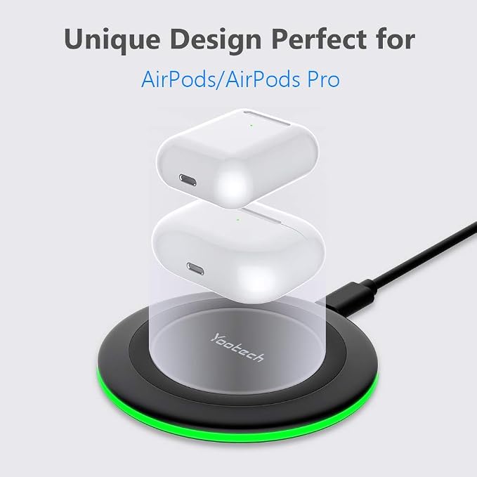 [3 Pack] Wireless Charging Pad with Quick Adapter