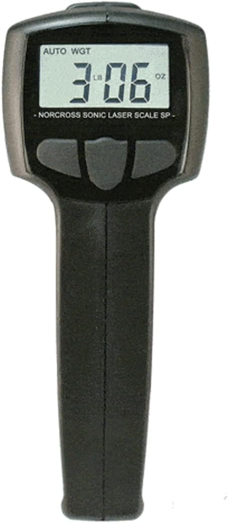 NorCross Marine Digital Fish Scale with Lip Grip and UltraSonic Length Measurment, 50 lbs. Max