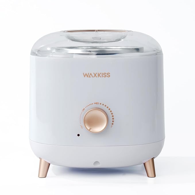 Large-Capacity Wax Warmer for Hair Removal – 1000 ml Wax Heater with Adjustable Temperature Control, Ideal for Salon & At-Home Use (White)