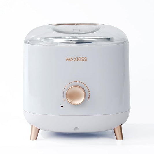 Large-Capacity Wax Warmer for Hair Removal – 1000 ml Wax Heater with Adjustable Temperature Control, Ideal for Salon & At-Home Use (White)