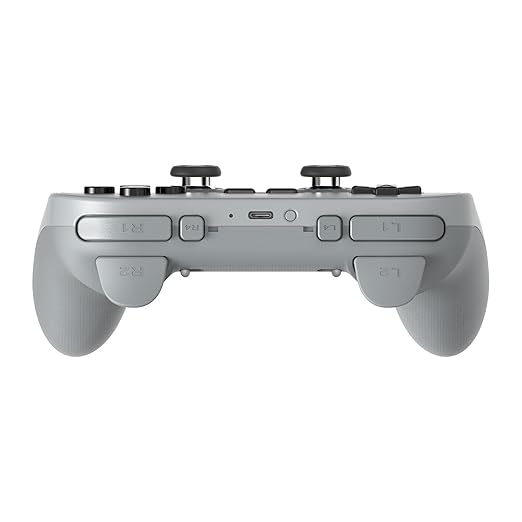 8BitDo Pro 3 Bluetooth Controller for Switch/Switch 2 – TMR Joysticks, Swappable ABXY Buttons, Pro Back Buttons, Charging Dock, Hall Effect Triggers, for Windows, Apple, SteamOS, Android - Gray