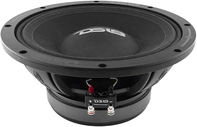 DS18 PRO-ZXI10MBASS 10" Pro Audio Mid Bass Loudspeaker 1000 Watts 8-Ohm - Premium Quality Audio Door Speakers for Car or Truck Stereo Sound System (1 Speaker)