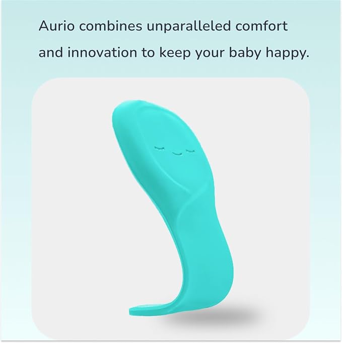 Aurio Smart Baby Monitor – Tracks Breathing Rate, Sleep, Diaper Wetness, Temperature, Real-Time Alerts with Patented Technology