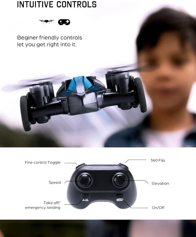 Galvanox Racing RC Drone with Obstacle Course Kit, Includes 3 Hoop Sizes for Competition Game Set
