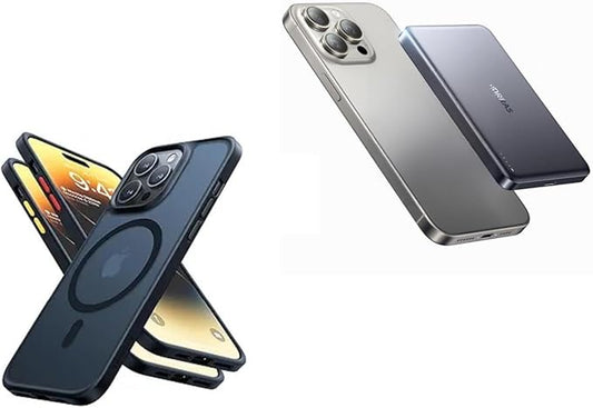 TORRAS Magnetic Case & Magnetic MiniMag Power Bank, 10,000mAh - Buy Together to Save 15%
