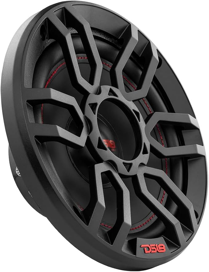 DS18 GEN-X6.5C Component Set - 6.5", 2-Way, 150W Max, 50W RMS, Black Paper Cone, Tetorn Dome Tweeters, 4 Ohms - Clarity Unparalled by Other Speakers in Their Class (2 Speakers)