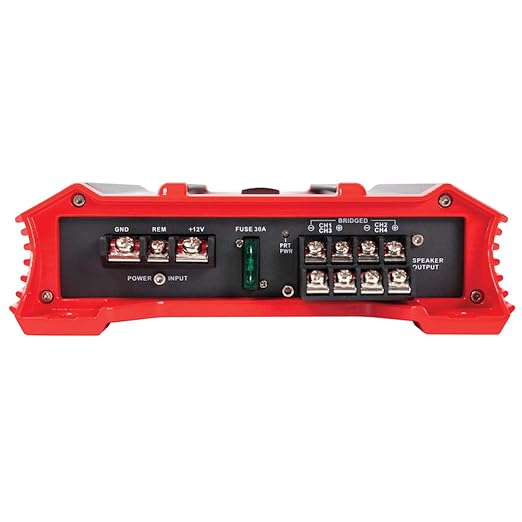 Crunch GP1000.4 Crunch 4X125@4OHMS,2X500WATTS@4OHMS Brid