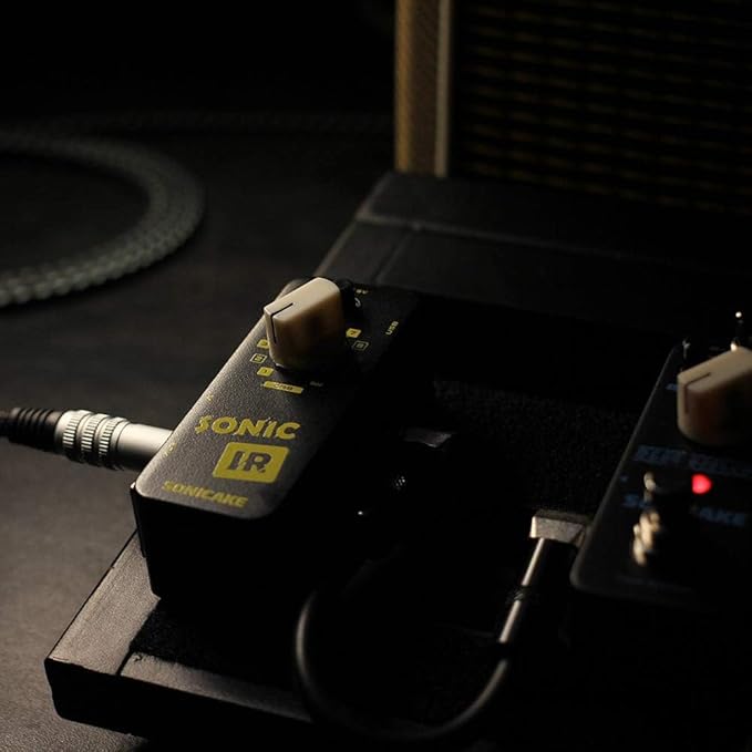 SONICAKE IR Pedal Speaker Cabinet Simulator Impulse Response Loader Guitar Bass Effects Pedal
