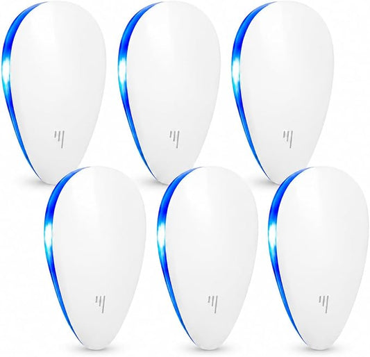 Mice Repellent Indoor, Rodent Roach Spider Insect Pest Repeller, Plug-in Pest Control for Bugs, Insects, Roaches, Mice, Spiders, Rodents, Mosquitoes