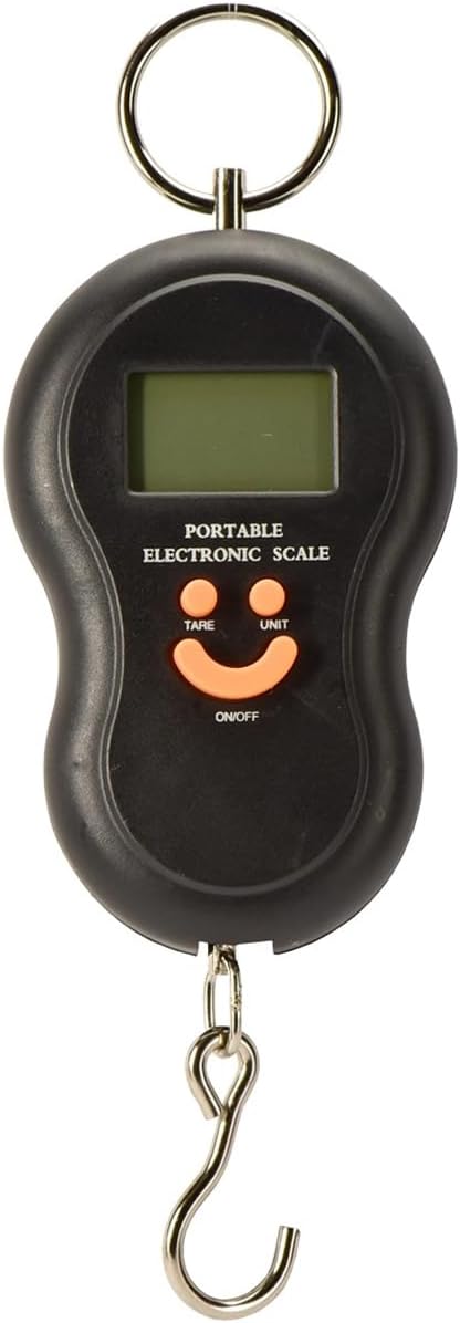 Carbon Express Digital Bow Scale–Peak Weight & Hold Weight Function, Accurately Measures Ounces, Pounds & Kilograms, Strong & Durable Up To 90+lbs, LED Display Screen, Compact & Electronic (58009)