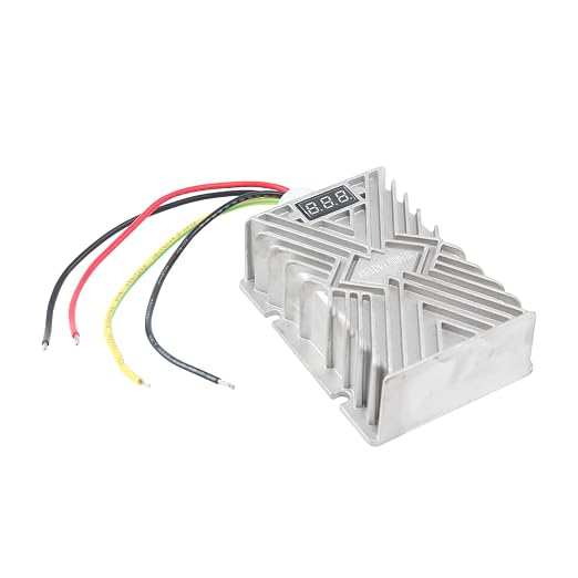 36V 48V 60V 72V 84V 96V 108V to 12V Step Down DC Converter 30A 360W Input(30V-120V) Buck Converter Transformer Reducer for Golf CART Scooters & Bicycles