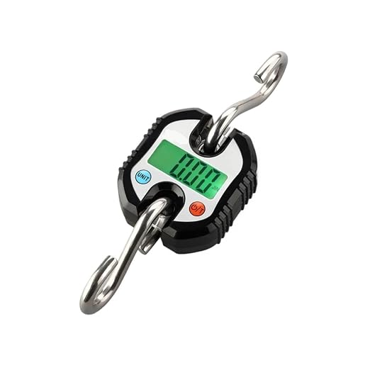 Digital Luggage Scale, Electronic Scale, LCD Backlight, Maximum Weight 150kg Mini,for Suitcase Hanging Weight(Black)