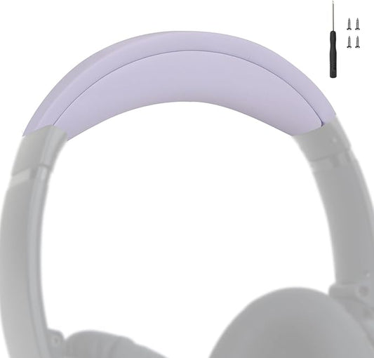 Headband Cushion Pad for Bose QuietComfort 45 QC35 QC35II QC45 Headphones with Protein Leather, Durable& Sweat-Resistant with High Sound Quality (Purple)