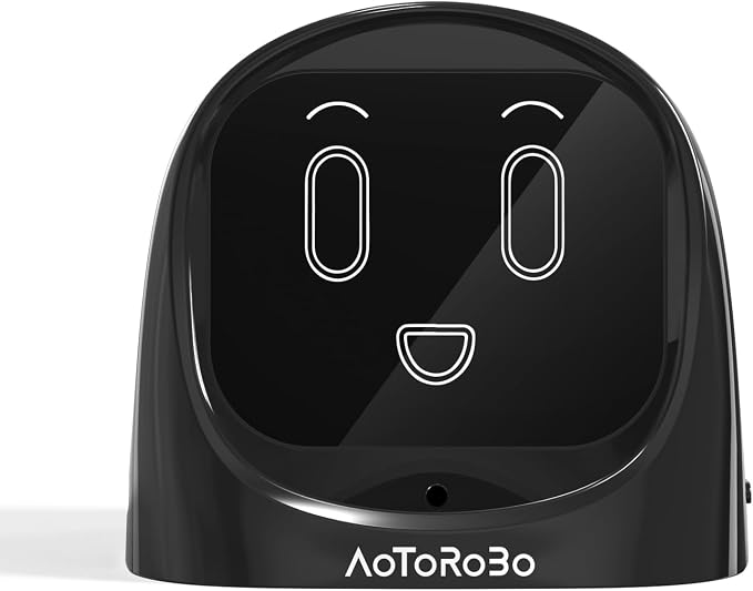 Smart AI Car Chat Robot, Voice Activated Assistant with Custom Personality, Hands-Free Driving Co-Pilot, in-Car & Home Use, Interactive Companion Robot