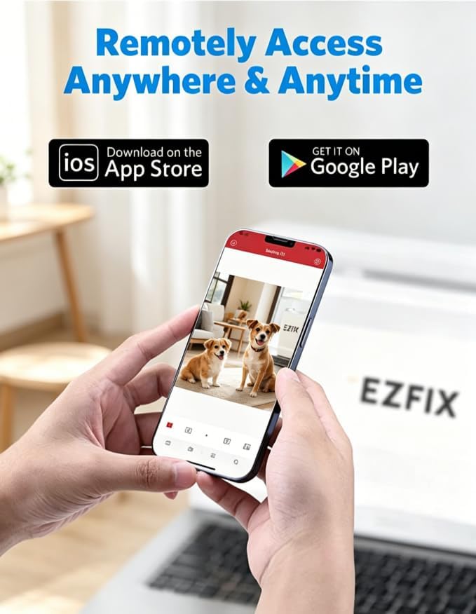 HD 1080P Hidden Smoke Detector, WiFi Mini Spy Camera, Small Nanny Cam with Motion Detection, Indoor Wireless Surveillance for Home Security/Office with app, No Audio