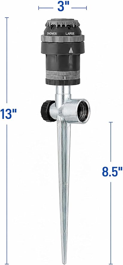 10-Pack Orbit H2O-6 Gear Drive Sprinkler - Versatile Gear Drive for Efficient Lawn Watering