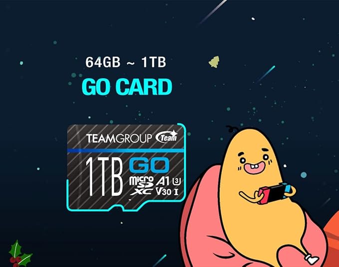 TEAMGROUP GO Card 512GB MicroSDXC UHS-I U3 V30 4K for Action Cameras & Drone High Speed Flash Memory Card with Adapter for Outdoor Sports&Vlog, 4K Shooting,GoPro&Insta360&DJI TGUSDX512GU303