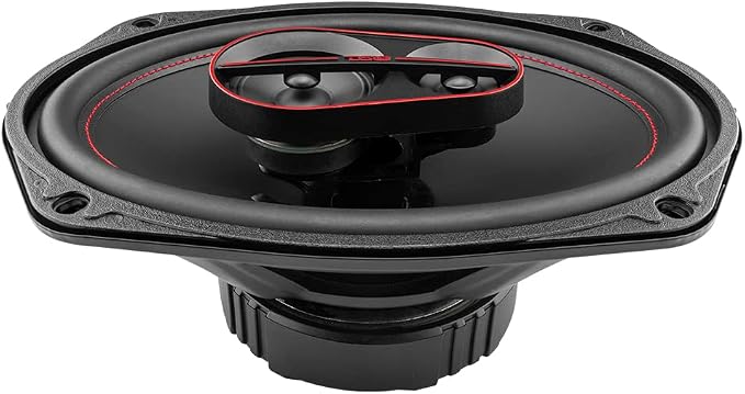 DS18 G6.9Xi GEN-X 6x9 3-Way Coaxial Speakers 180 Watts 4-Ohm with Mylar Dome Tweeters - Grill Included - Full Range Speaker Great for Car Stereo Sound System - Pair