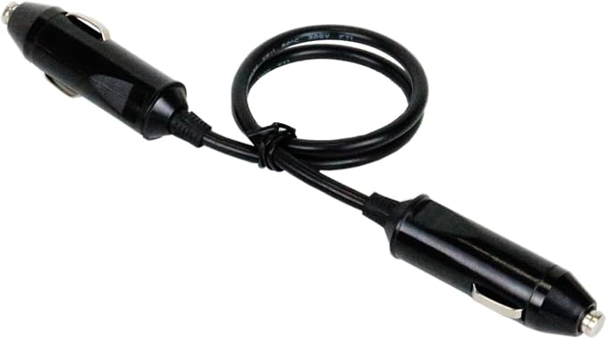 12V 5A Car Power Adapter ，Power Adaptor Plugs into Outlets，Power Supply Adaptor for Coleman Thermoelectric Hot/Cold Cooler，for Camping Home Office Dorm or Vehicle Use，with Male to Male Extension Cord