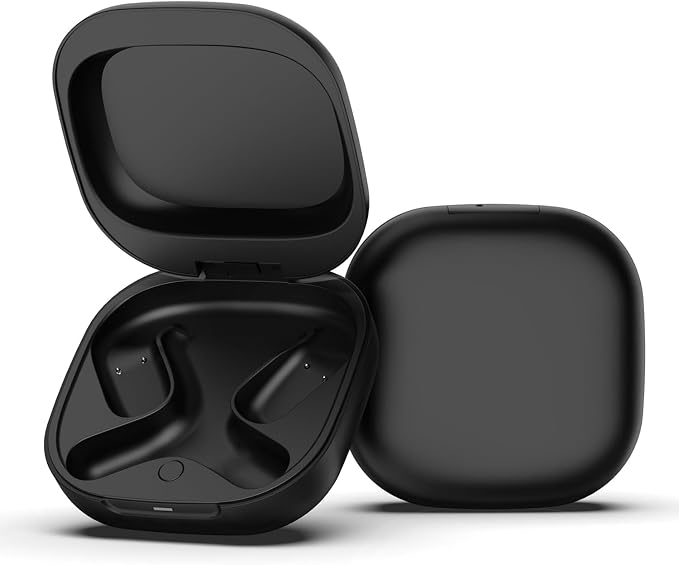Charging Case for Shokz OpenFit 2/OpenFit 2+ Earbuds (500mAh) | Replacement Charger Case Cover for Shokz OpenFit 2/2+ T920 T921 Open Ear Headphones