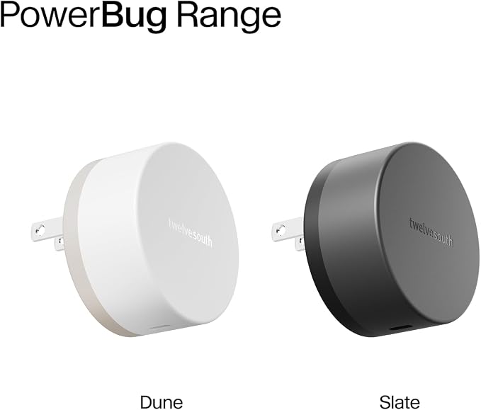 Twelve South PowerBug MagSafe Compatible Qi2 Magnetic Wireless Charger with 35W USB-C Hub – Fast Charging for iPhone 17, 16, 15, 14 & More – Slate