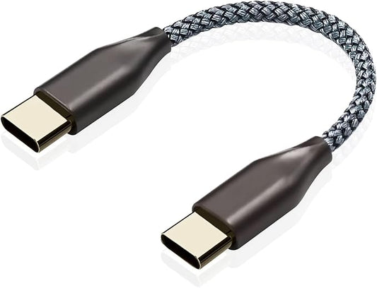 okcsc DAC/OTG Cable - High-End DAC/Amplifier Adapter for Type C Headphones, Compatible with FiiO K3, Khadas Tone 2 Pro to USB C Mobile