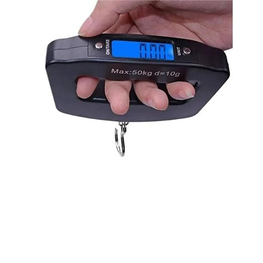 Luggage Weight Scale, 5pcs 50kg/10g Digital Luggage Scale Electronic Portable Suitcase Travel Weighs with Backlight Electronic Travel Hanging Scales,Hand Scale