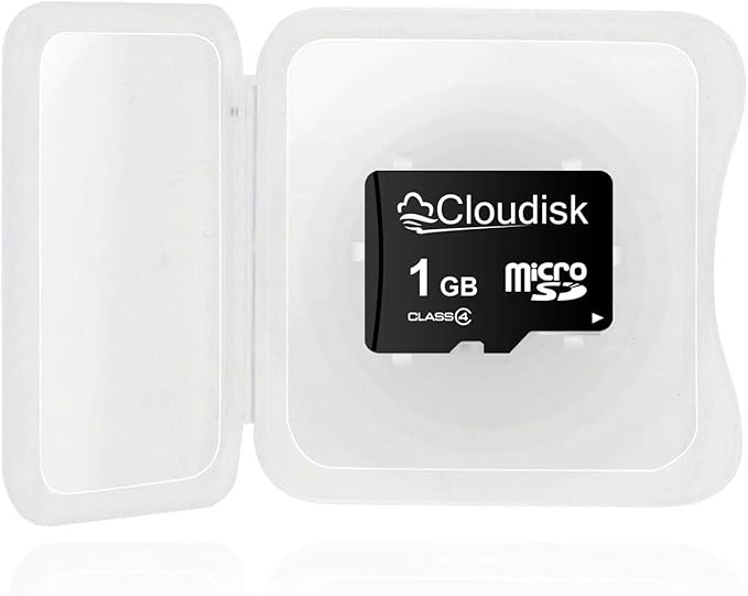Pack of 10 Micro SD Card 1GB Flash Memory Card C4 with SD Adapter, Card Reader (1GB)