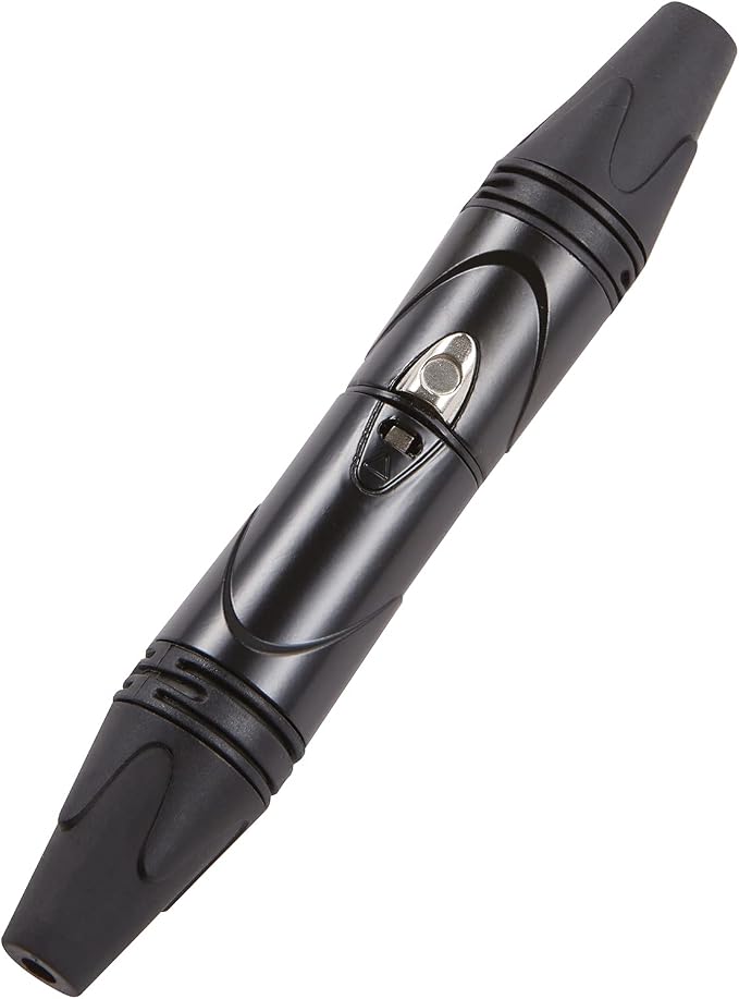MFL. 3-Pin XLR Cable Connector Male and Female with Nickel Housing and Silver Contacts Mic Cable Plug Connector Audio Socket, Black, 4 Pairs