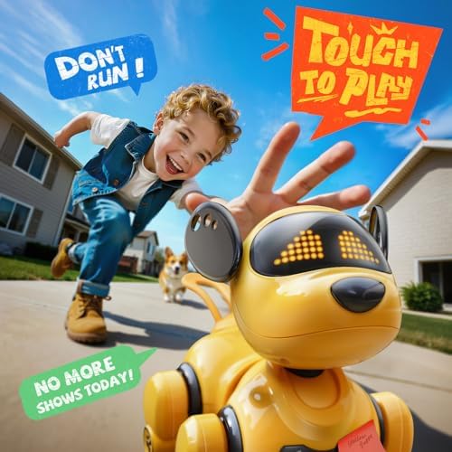 Ruko 18011 Smart Robot Dog Toy for Kids and 8809 Robot Dinosaur