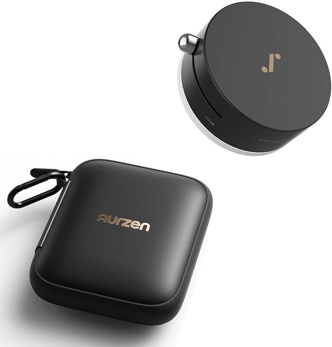 Aurzen CasePlay Carrying Case and Magnetic Suction Mount for ZIP Projector