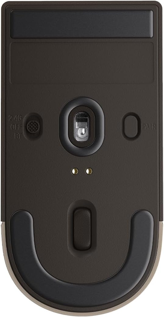 8BitDo Retro R8 Mouse with Charging Dock, PAW 3395 Optical Sensor DPI 26,000, Wireless Mouse with 4K Polling Rate, Programmable Buttons, and HUANO Micro Switches - C64 Edition