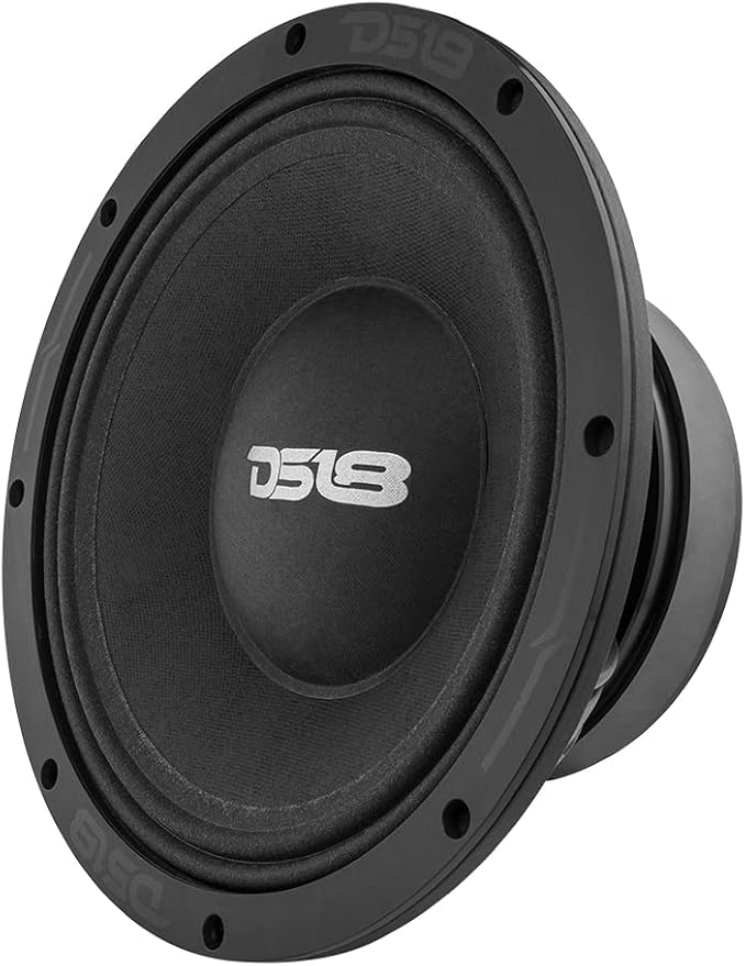 DS18 PRO-ZXI10MBASS 10" Pro Audio Mid Bass Loudspeaker 1000 Watts 8-Ohm - Premium Quality Audio Door Speakers for Car or Truck Stereo Sound System (1 Speaker)