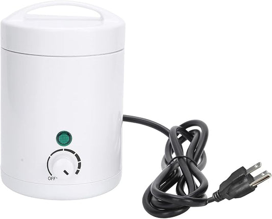 Mini Hair Removal Wax Hot Machine, with 6 Gears Temperature Adjustment Mini Wax Heater, Multi Purpose Wax Machine, Hair Removal Paraffin Wax Machine for Men Women, Wax Warmer(US Plug)